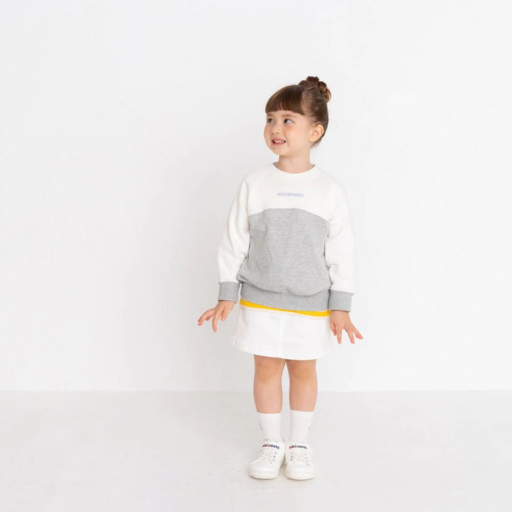 >Miki House Kids Fresh White Sneakers