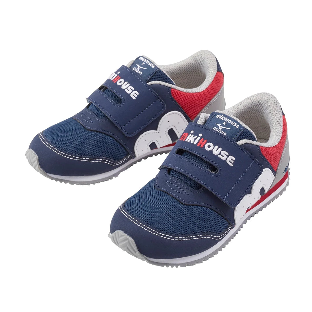 >Miki House &amp; Mizuno Kids Shoes - Navy