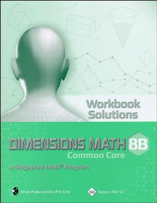 Singapore Math - Dimensions Math Workbook 8B