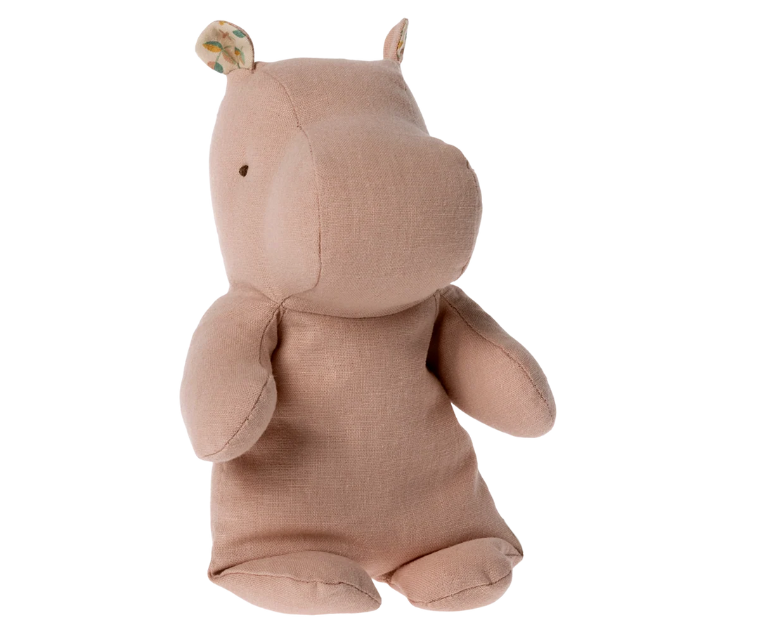 >Maileg Safari friends, Hippo, Small - Soft rose [Expected Receipt Date: Nov 26]