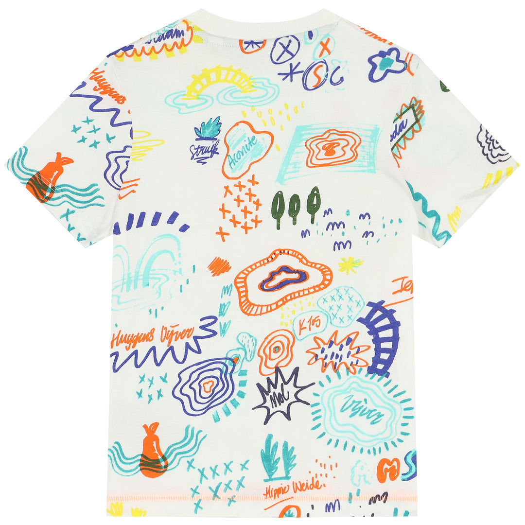 SCOTCH & SODA Kids Ivory T-Shirt