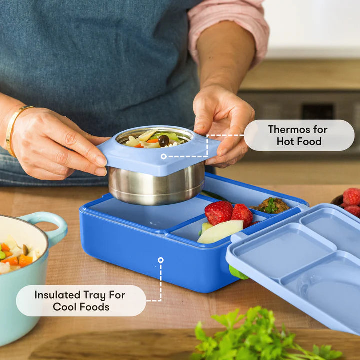 OmieBox Lunch Box - Sea Blue