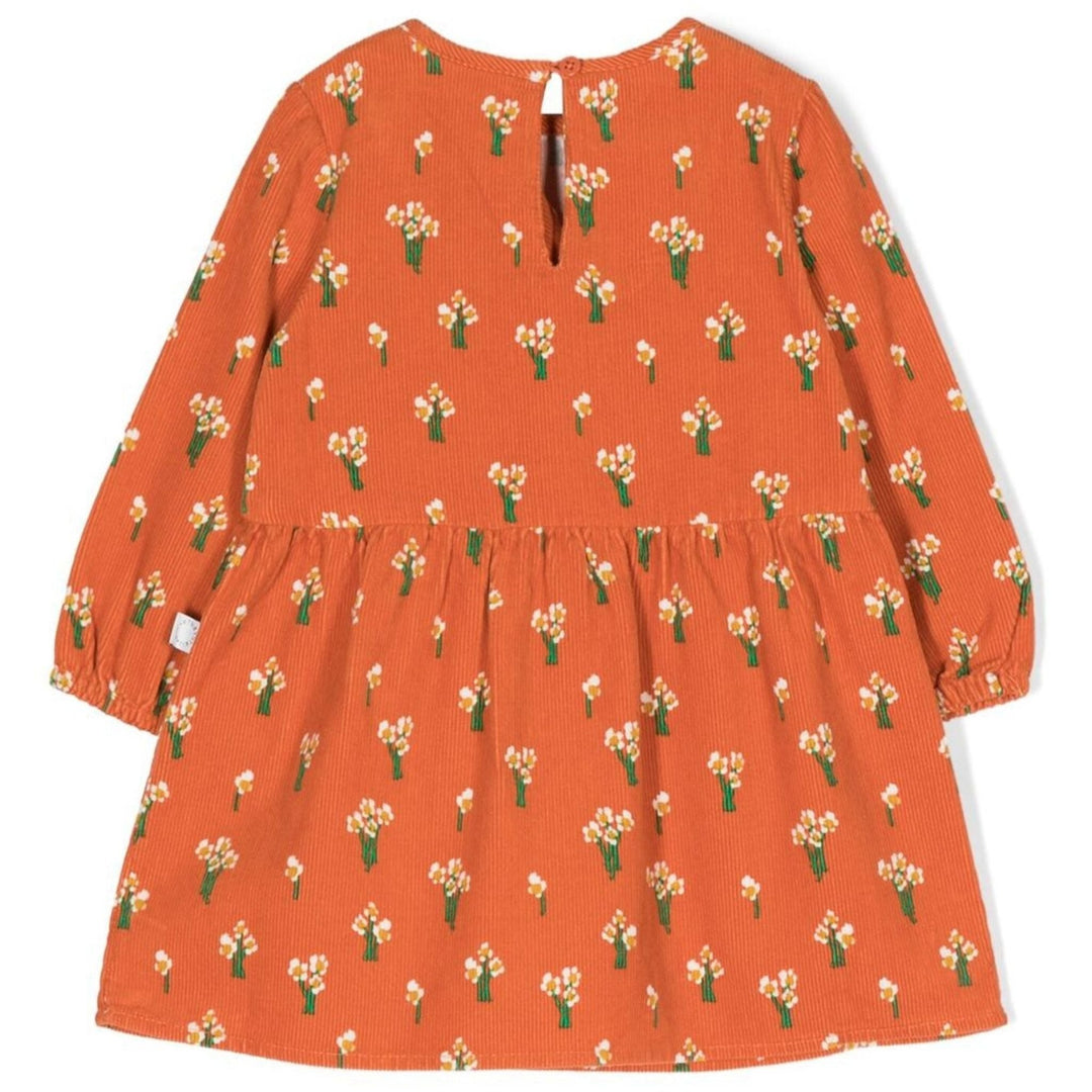 STELLA MCCARTNEY Baby Girl Floral-print Long-sleeved Dress