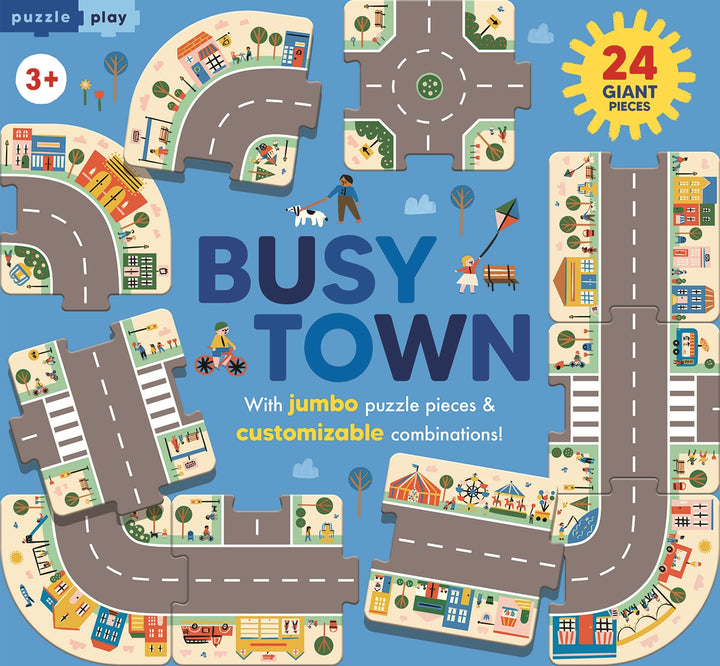 >Usborne Puzzle Play: Busy Town