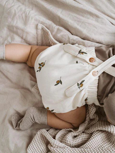 Organic Zoo Bloomers w/ Braces - Olive Tree