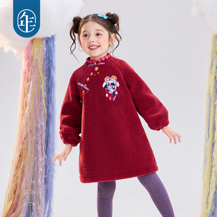 >Nian 年衣 小马宝莉新年章仔旗袍 - 年衣红