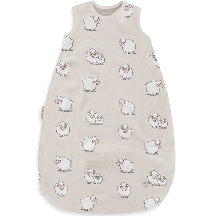 >Woolino 4 Season CLASSIC Merino Wool &amp; Organic Cotton Baby Sleep Bag - Sheep