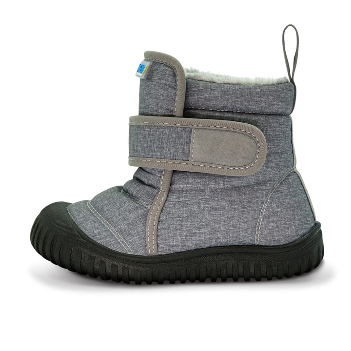 >Jan & Jul Kids Toasty-Dry Boots/Booties - Heather Grey