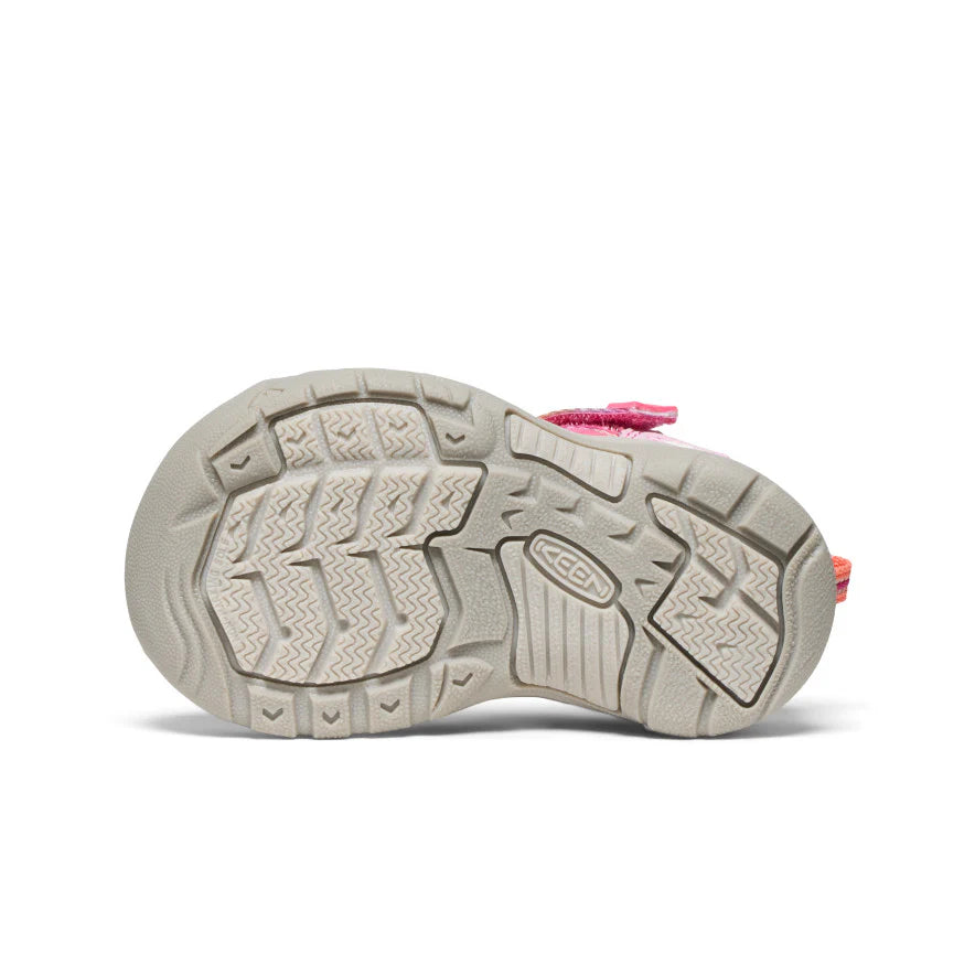 >KEEN Kids Newport H2 Quick-Dry Sandal Sandal - HOT PINK/ORCHID PETAL