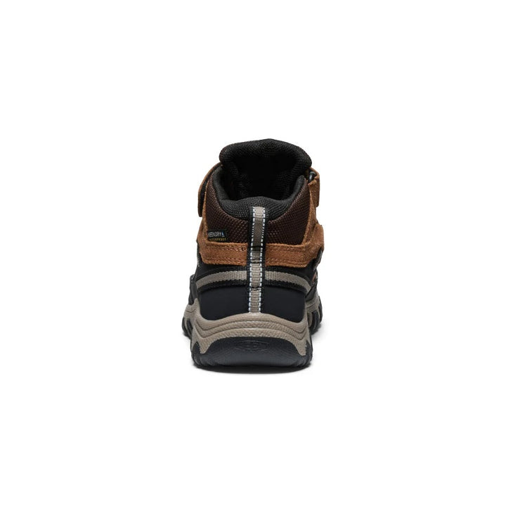 >KEEN Kids Targhee Waterproof All-Terrain Hiking Boot - BISON/BRINDLE