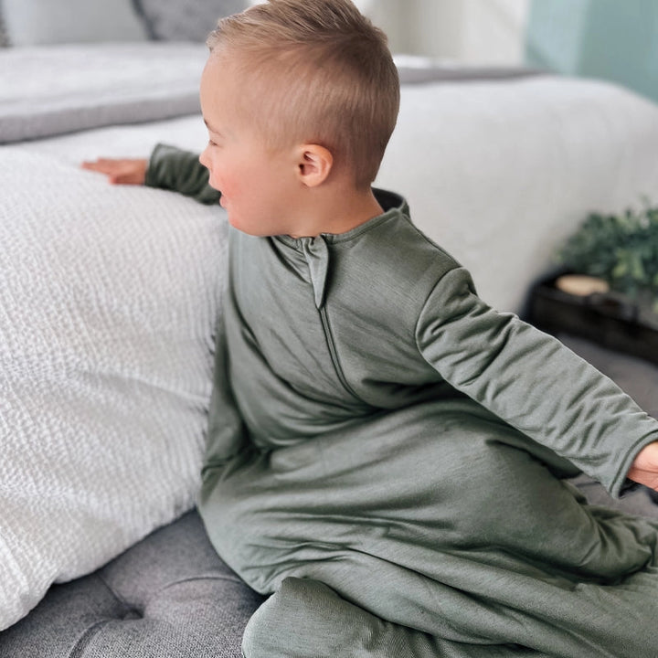>Gunamuna Baby 2.5 TOG Long Sleeve Sleep Bag - Sage