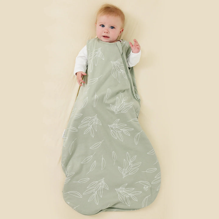 >Woolino 4 Season CLASSIC Merino Wool &amp; Organic Cotton Baby Sleep Bag - Sage