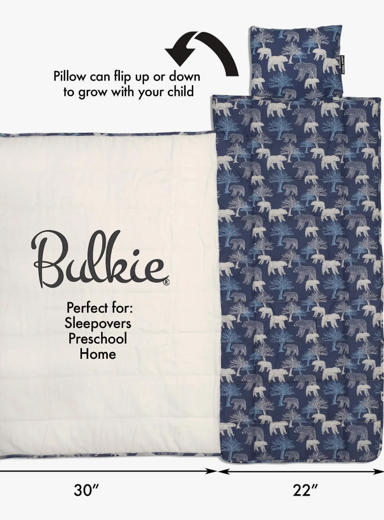Urban Infant BULKIE Kids All-Purpose Sleep Mat w/ Cover - Bears