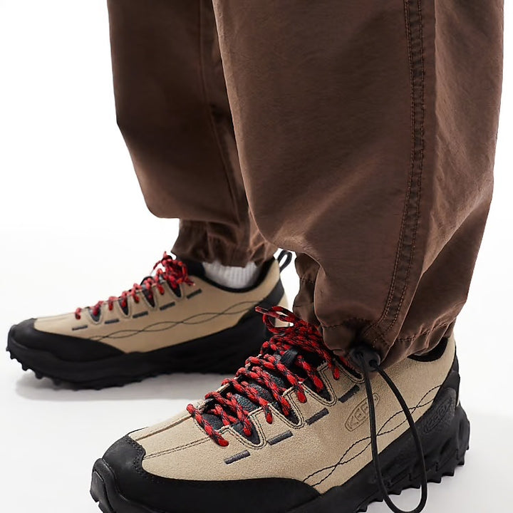 >KEEN Men's Jasper Zionic Sneaker - Safari/Sky Captain