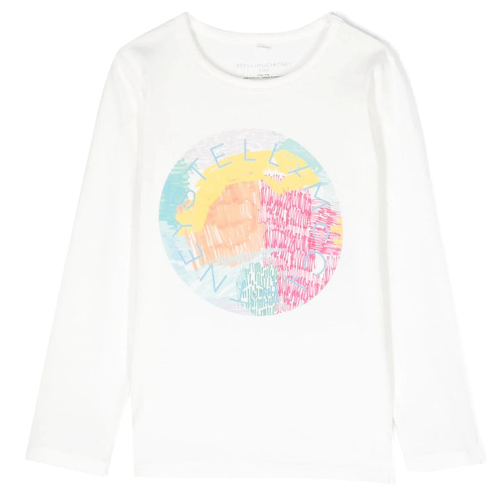 Stella Mccartney Kids logo-print long-sleeve T-shirt