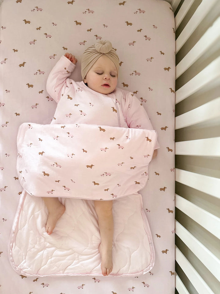 Gunamuna Baby 2.5 TOG Long Sleeve Sleep Bag - ﻿﻿Girl Dog