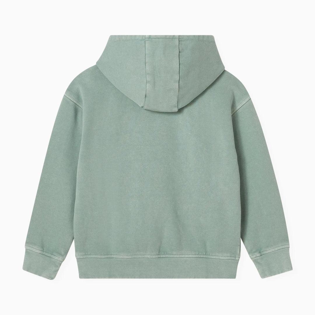 HUGO Kids Logo Hoodie in Cotton-blend - 8Y