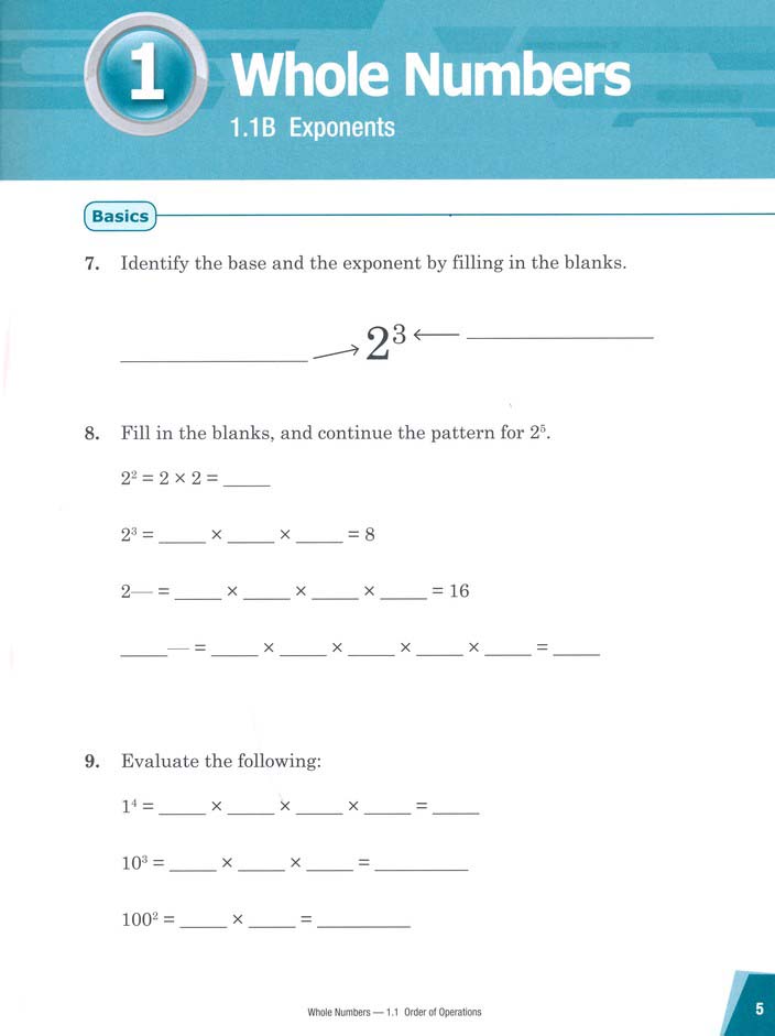 Singapore Math - Dimensions Math Workbook 6A