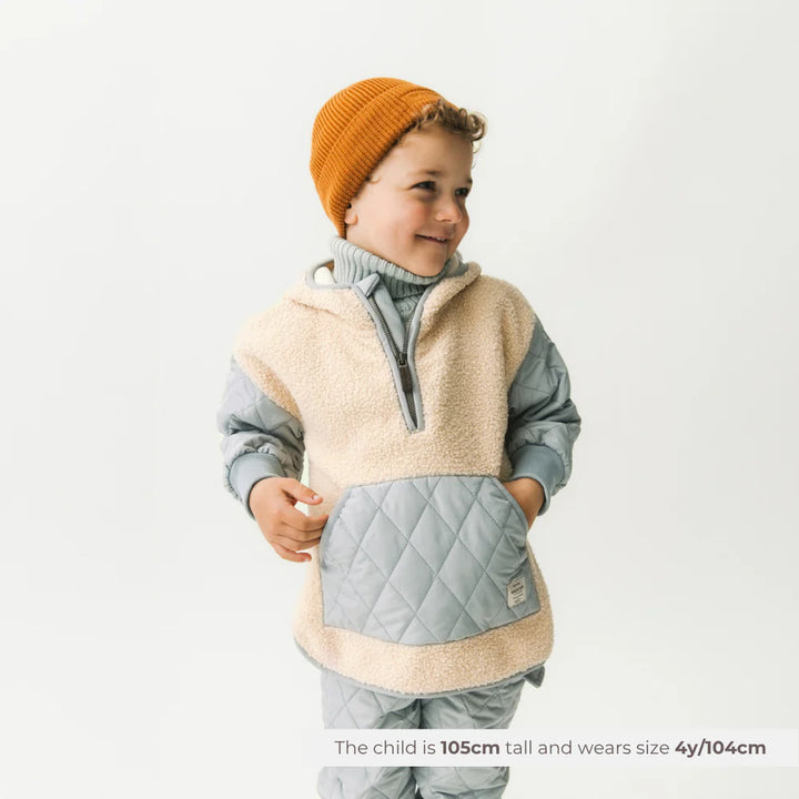 MINI A TURE Kids MATSIXTEN Thermo Anorak - Quarry
