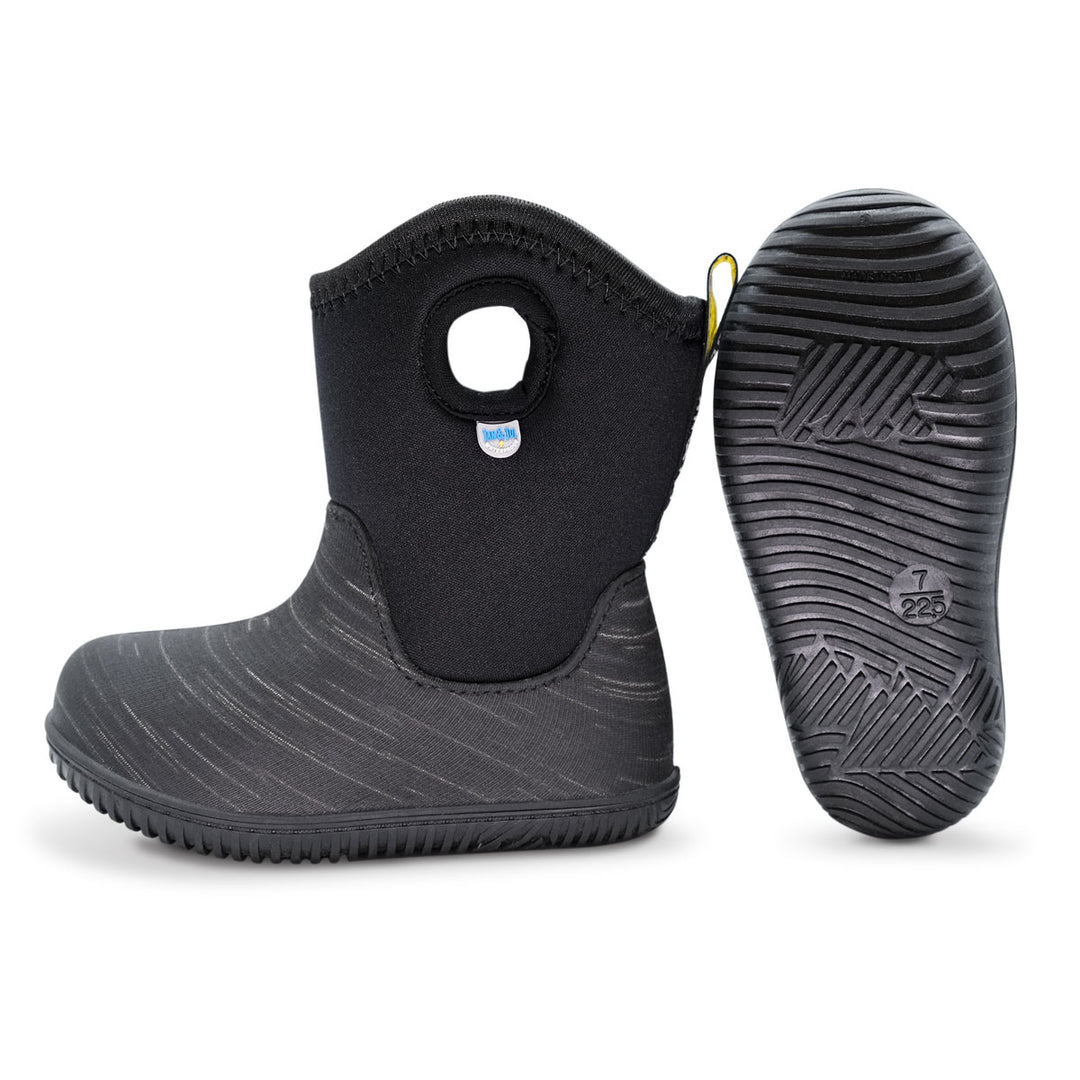 >Jan & Jul Kids Toasty-Dry Lite Winter Boots - Black Birch