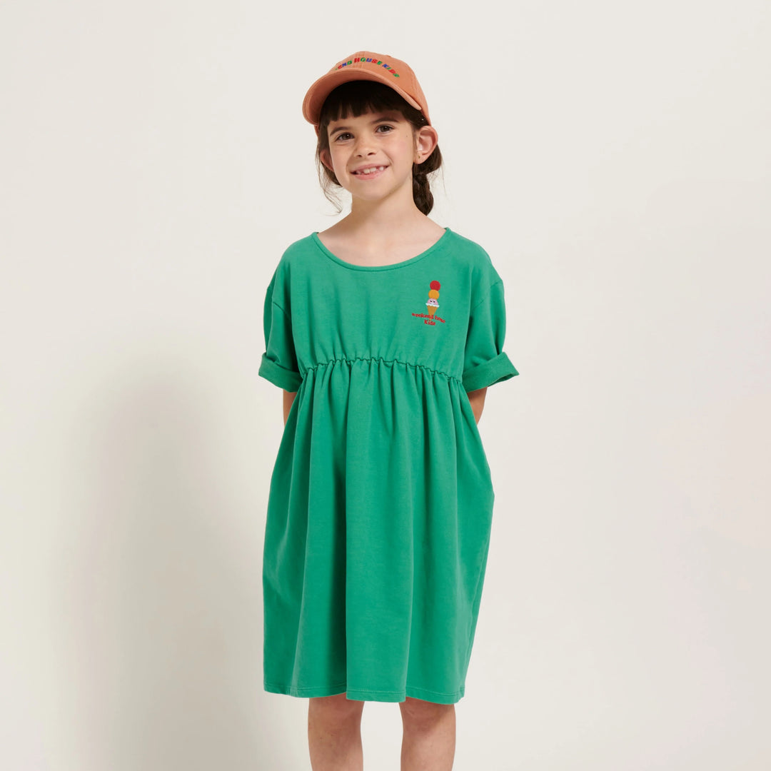 Weekend House Girl's Ice Cream Dress - Green