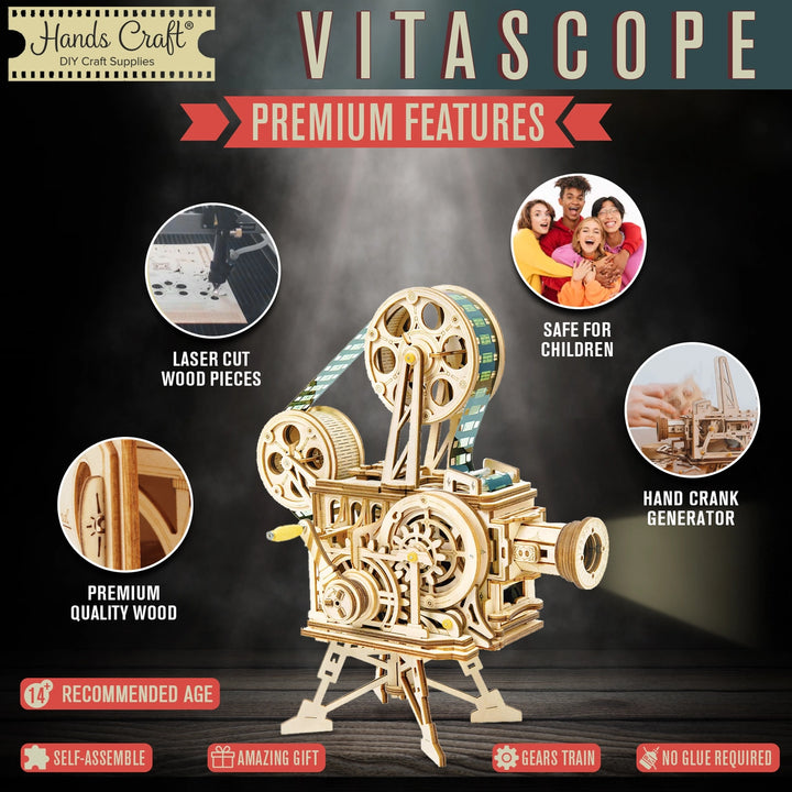 >Hands Craft DIY Wooden Puzzle: Vitascope