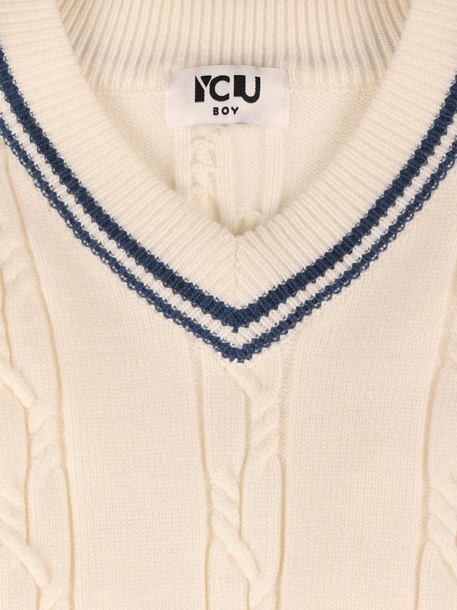 Y-Clu Kids Sweater - Latte - 8Y