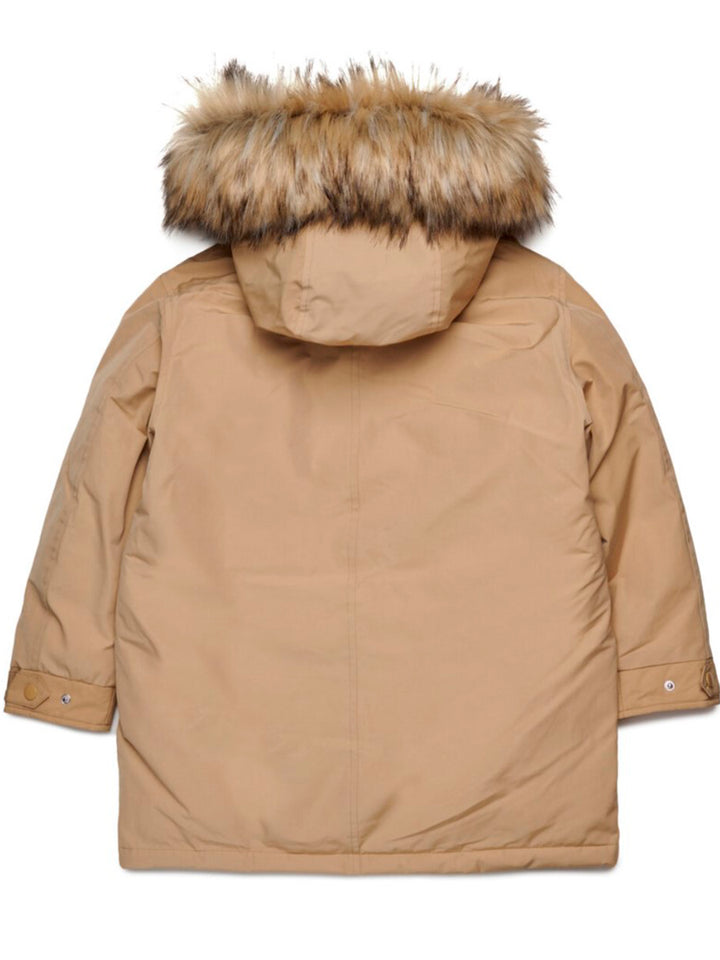 Diesel Kids Beige Winter Jacket