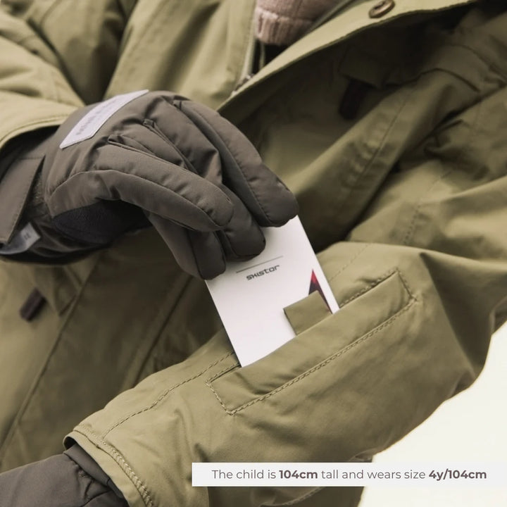 MINI A TURE Kids MATCELIO Gloves - Tarmac Green