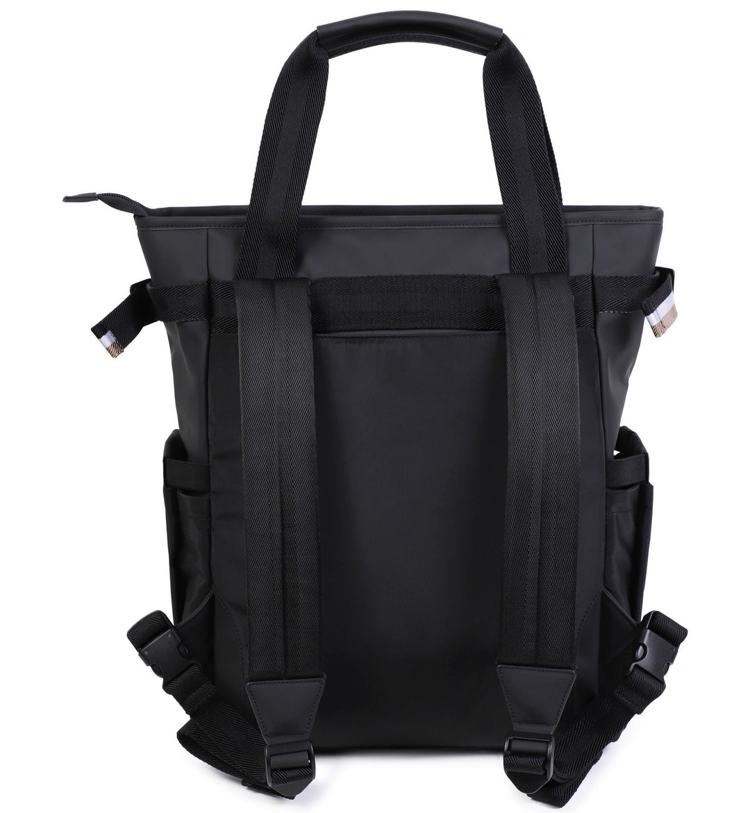 BOSS Logo-Appliqué Backpack - Black