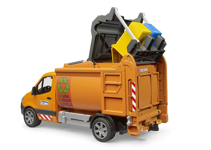 >Bruder 02682 MB Sprinter Municipal Garbage Vehicle