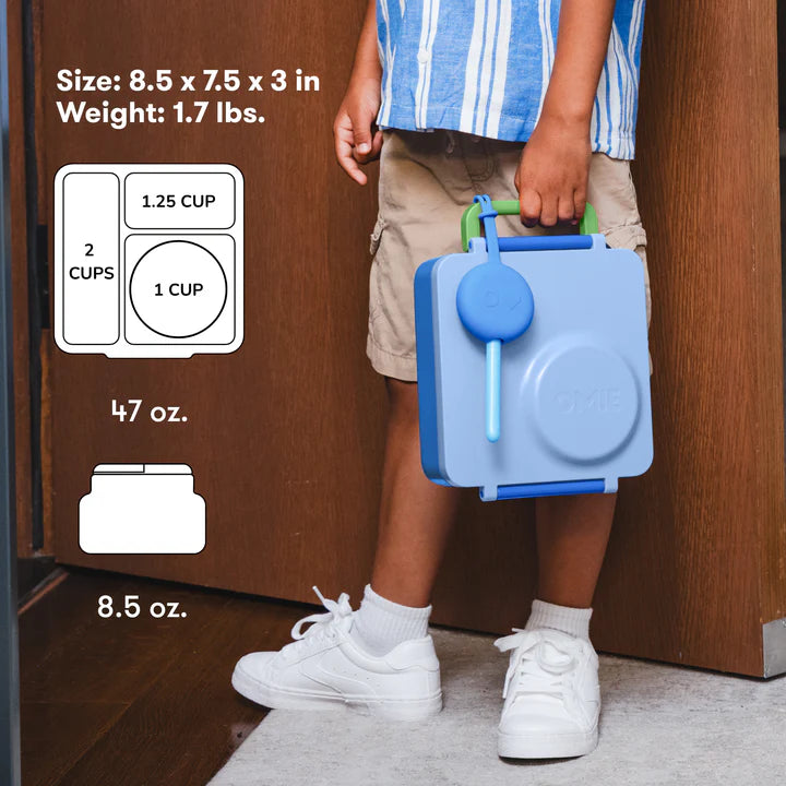 OmieBox Lunch Box - Sea Blue