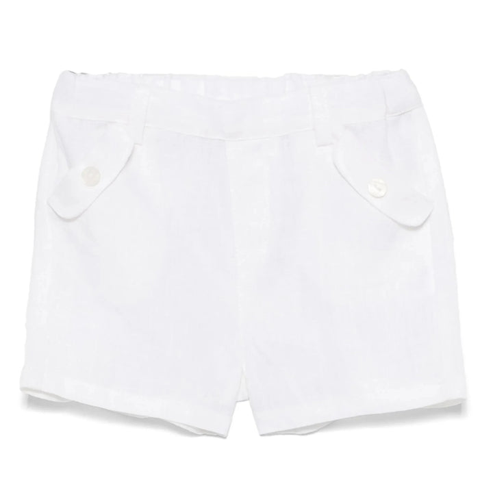 Tartine et Chocolat Kids Linen Short - White