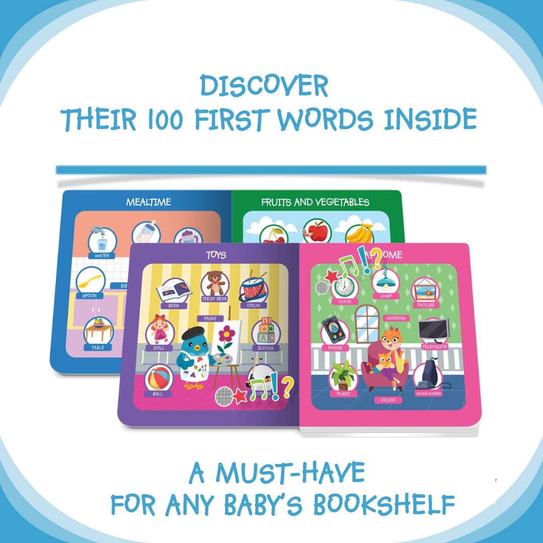 Ditty Bird Baby Sound Vocabulary Book: First 100 Words