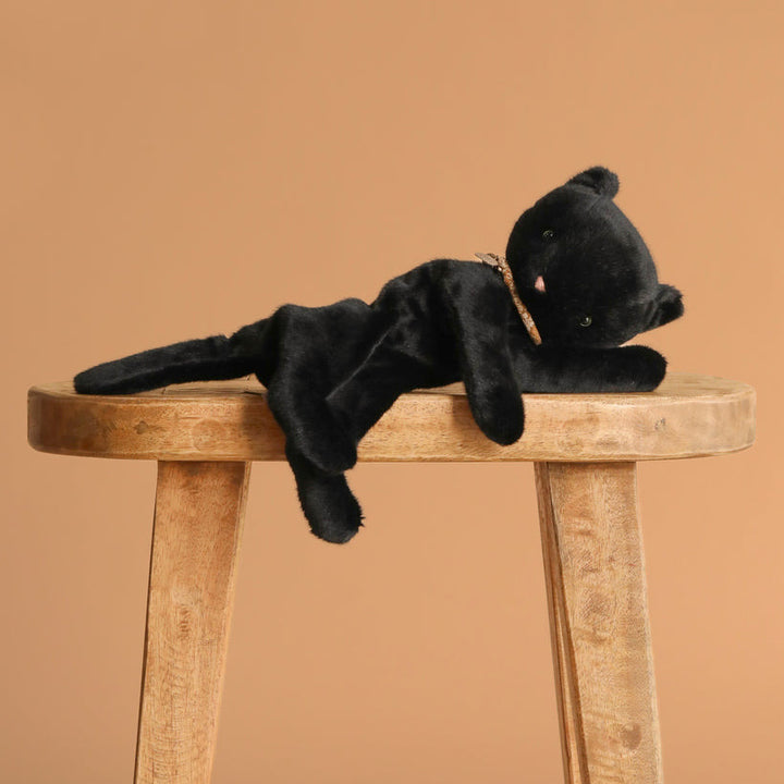 >Maileg Sleeping kitten plush, Medium - Black [Expected Receipt Date: Dec 26]