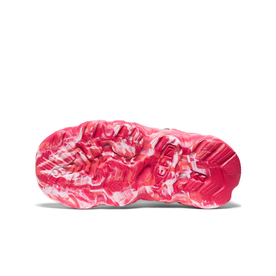 KEEN Kids Hyperport H2 Extra Cushy Sandal - Raspberry/Pool Blue