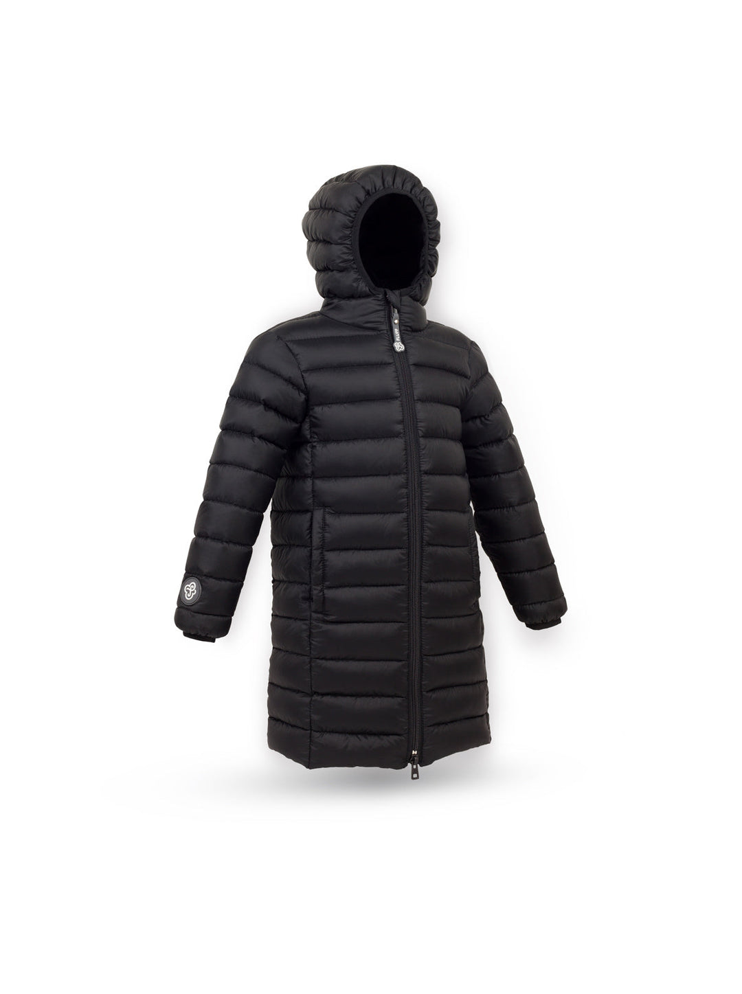 Fluff Kids Coat in Black Coffee