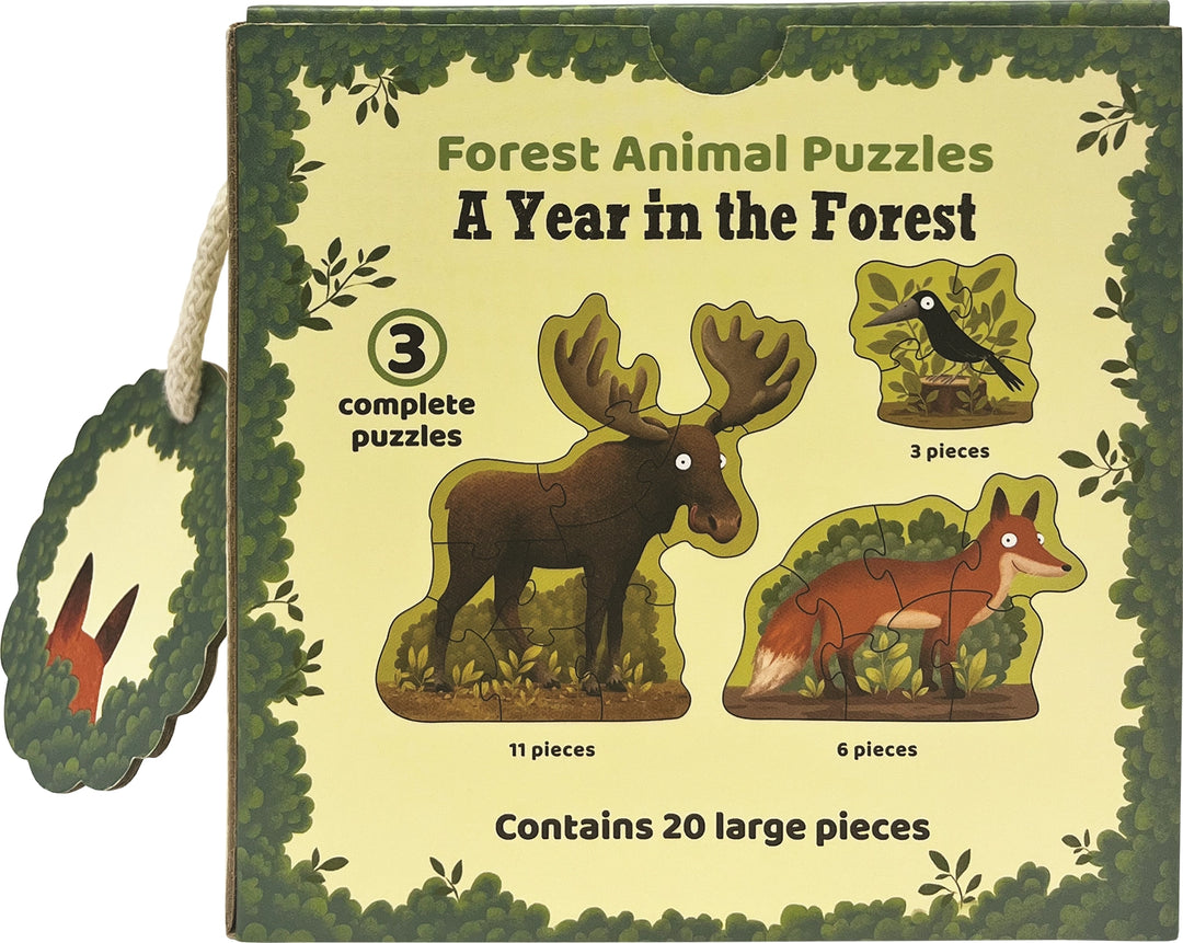 >Usborne A Year in the Forest Puzzles: Forest Animals