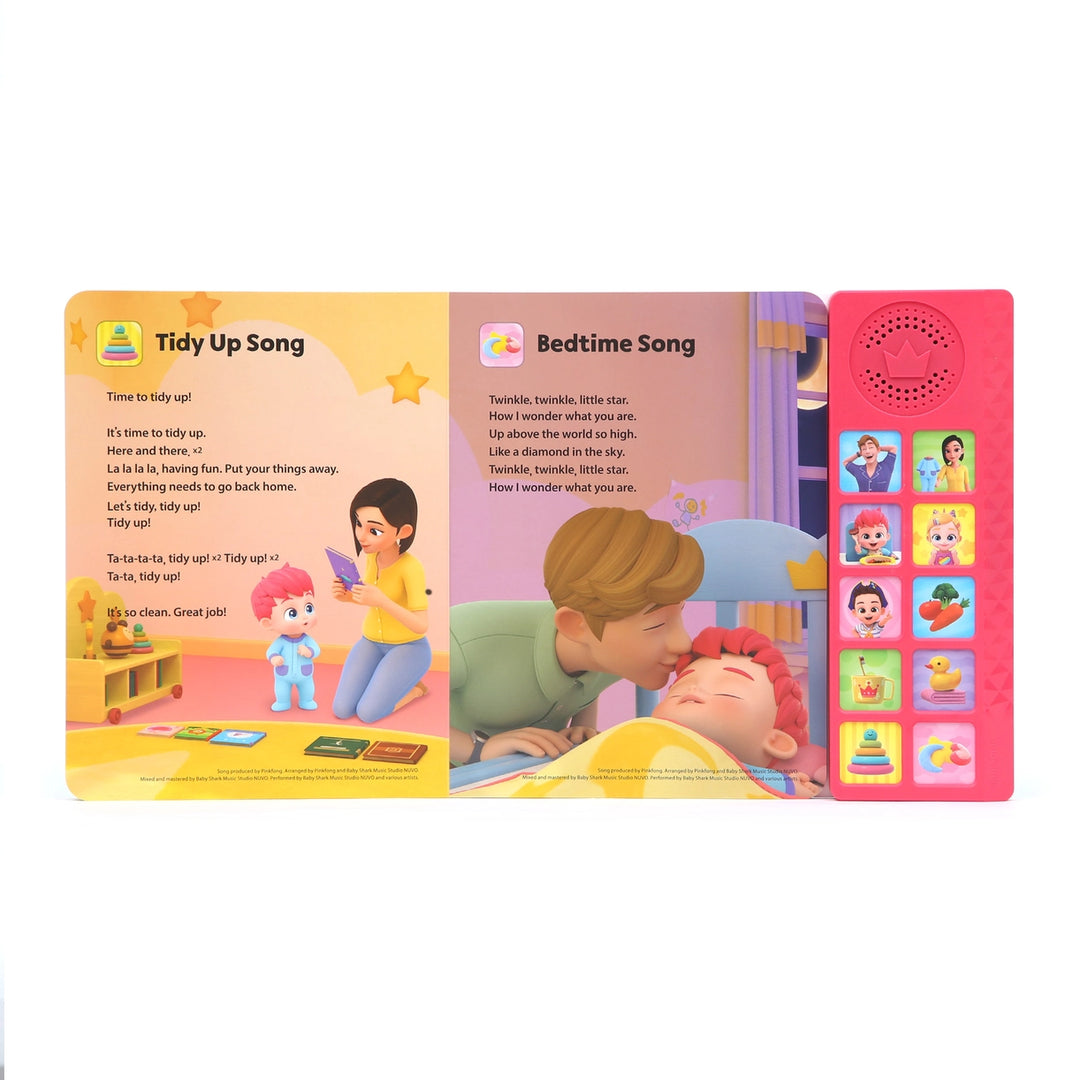 Pinkfong Bebefinn Healthy Habits Songs Sound Book