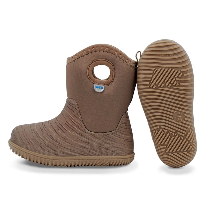 >Jan & Jul Kids Toasty-Dry Lite Winter Boots - Brown Birch