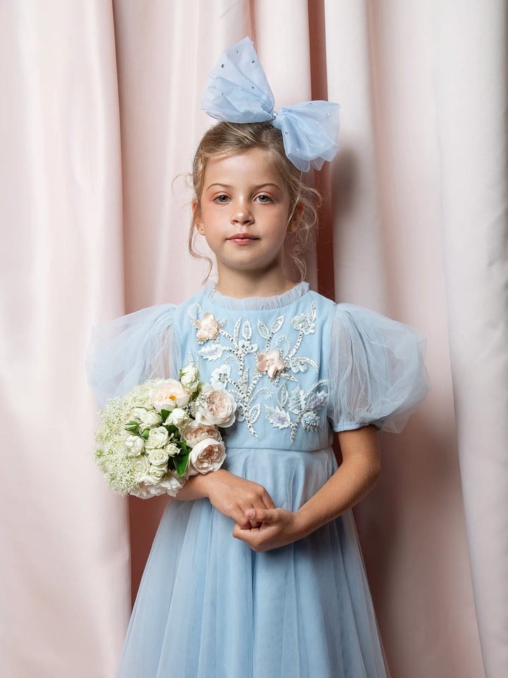 Tutu Du Monde Blue Orchid Tulle Dress - BLUE DUSK