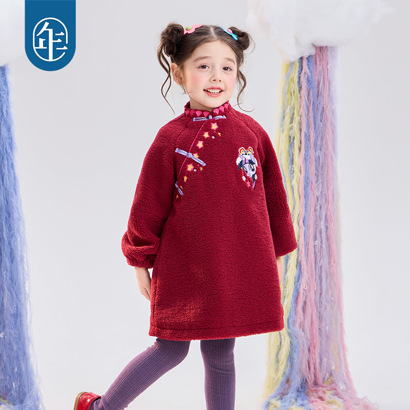 >Nian 年衣 小马宝莉新年章仔旗袍 - 年衣红