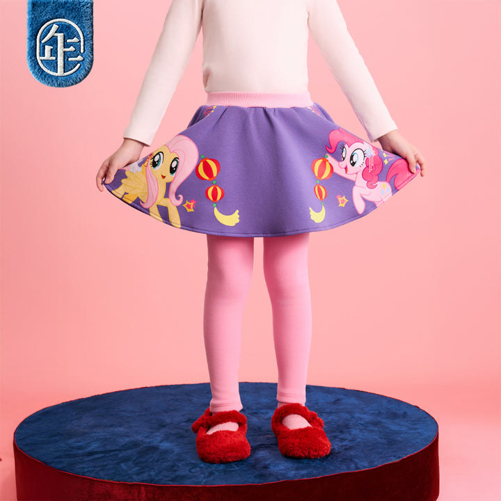 >Nian 年衣 小马宝莉新年裙裤 - 燕颔蓝