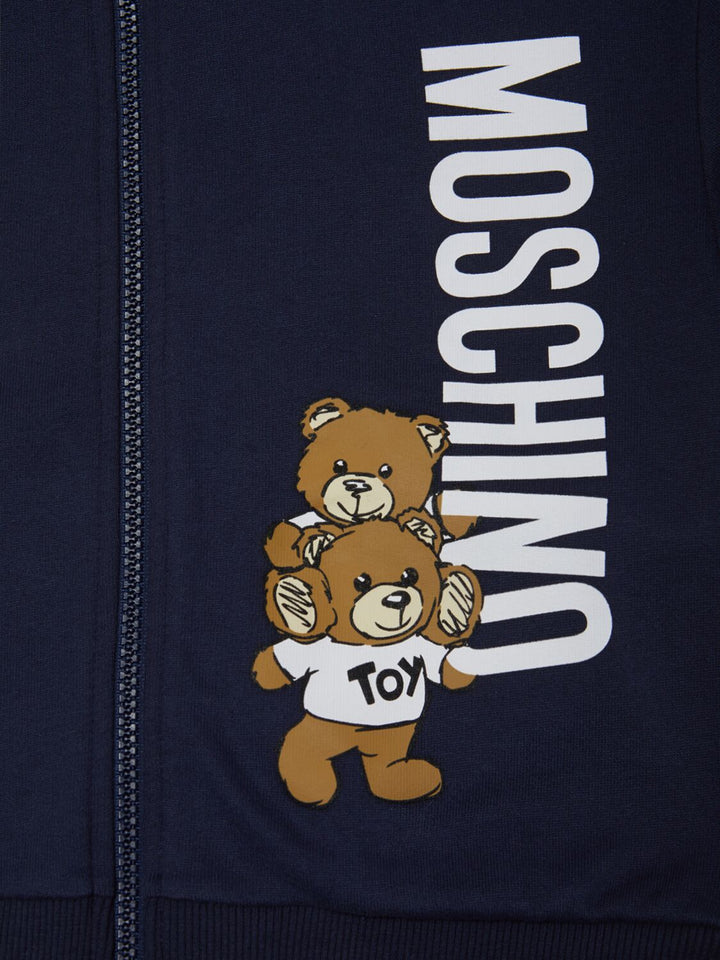Moschino Kids Teddy Bear Jersey sweatshirt & sweatpants - 8Y