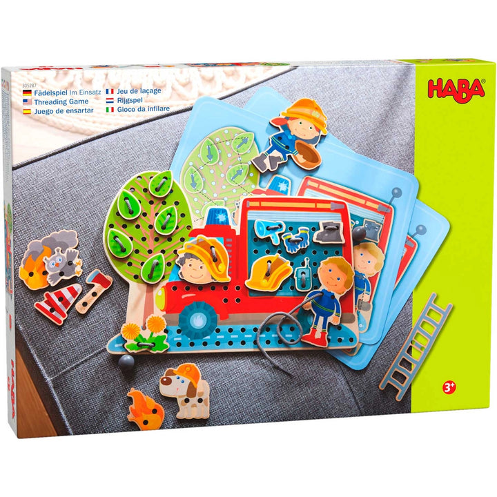 HABA In Action! Threading & Lacing Game