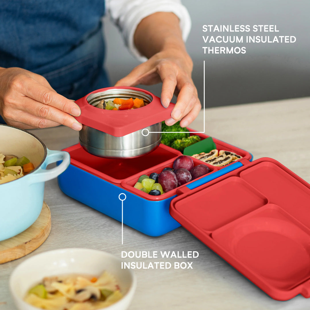 >OmieBox Lunch Box (Scooter Red)