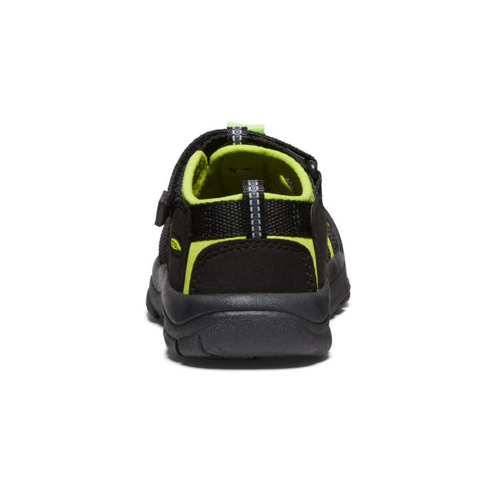 >KEEN Kids Newport H2 Quick-Dry Sandal - Black/Lime Green