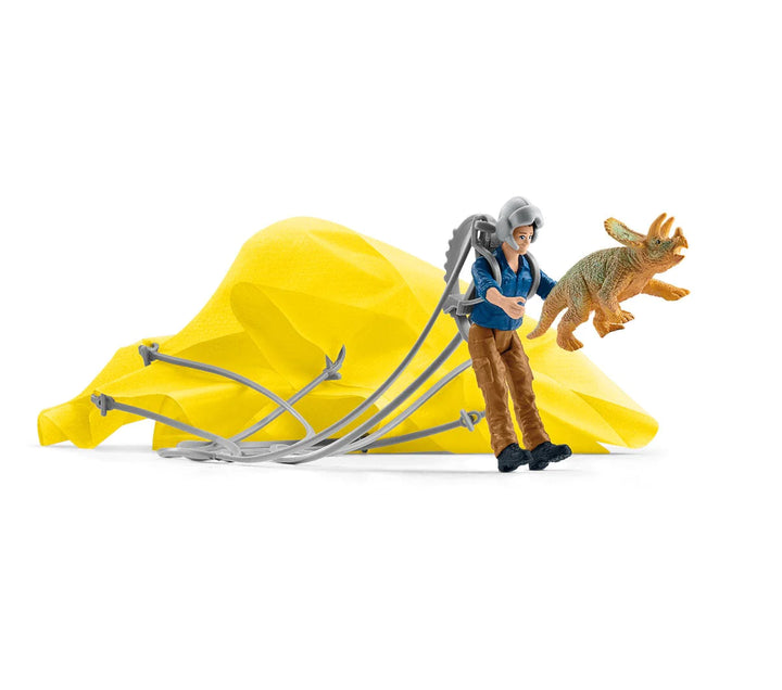 >Schleich DINOSAURS - Parachute Rescue