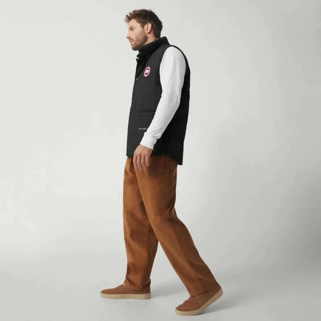 Canada Goose Men Freestyle Crew Vest - Black 4154M-61