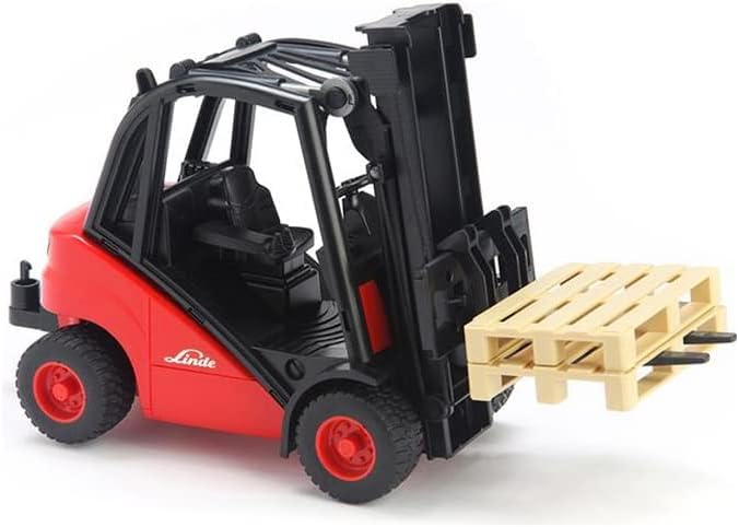 >Bruder 02511 Linde H30D Fork Lift w/ Pallets